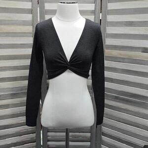 Women's Wear 2 Ways Long Sleeve Crop Top | JoyLab | X Small